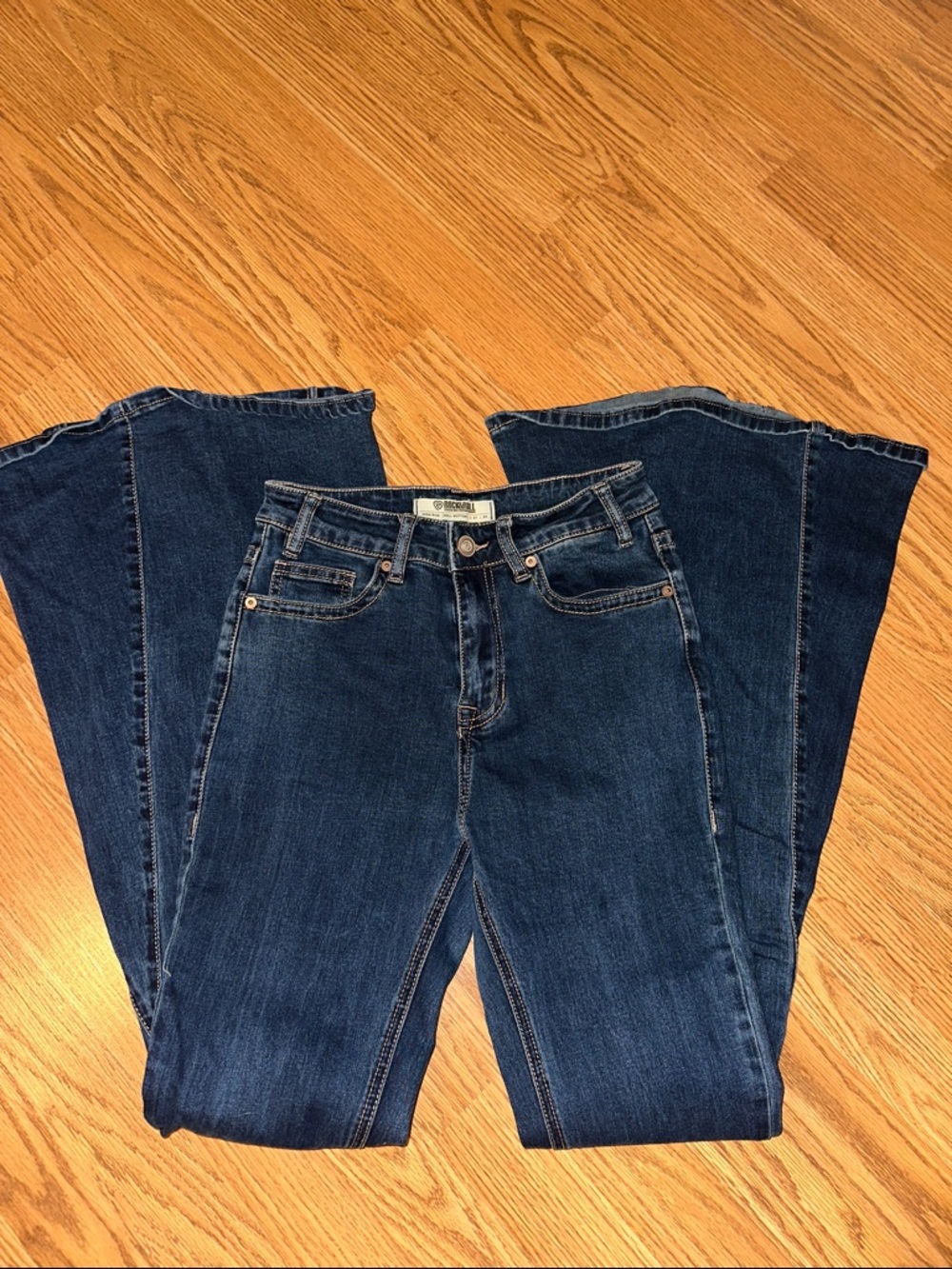 High Rise Bell Bottom Jeans